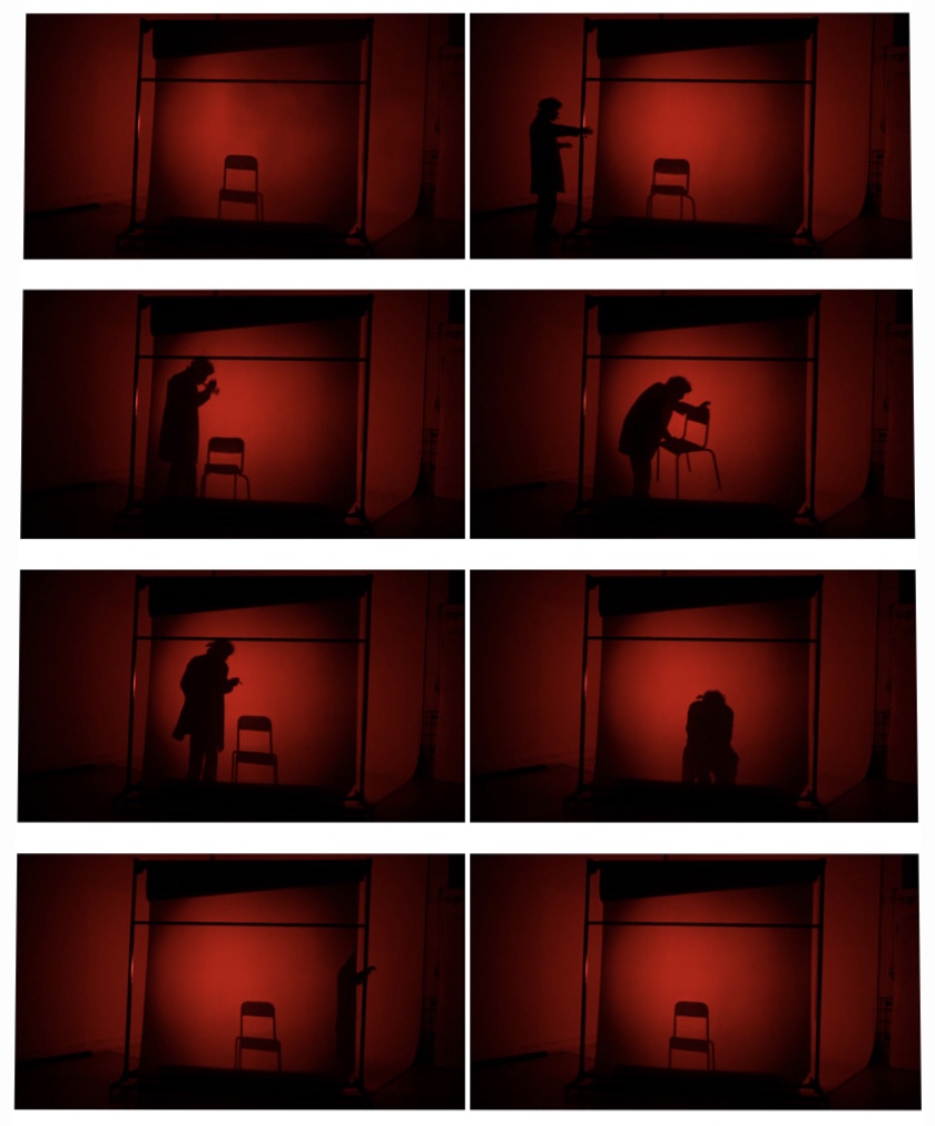 montage autour d'une chaise