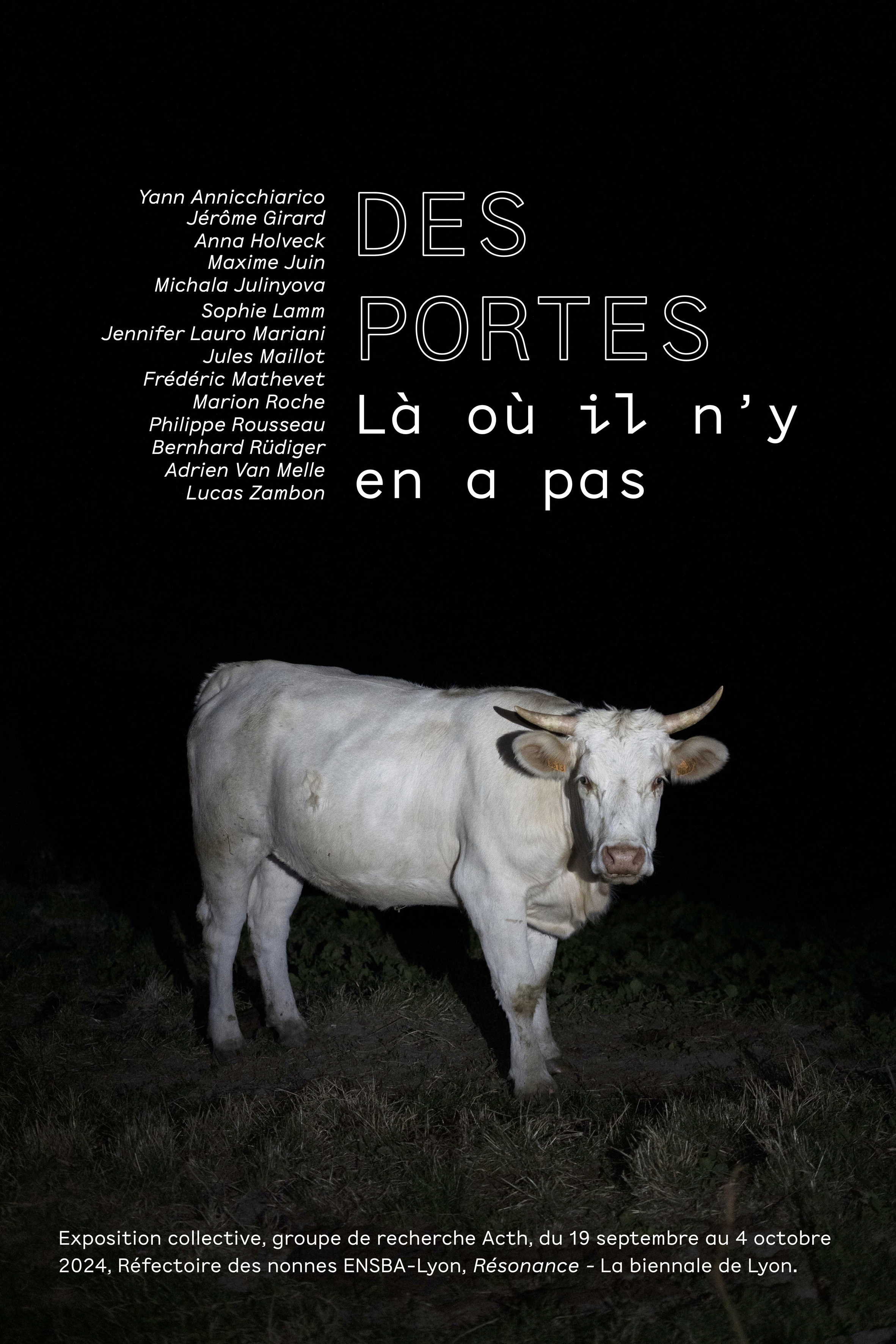 Des portes là où il n'y en a pas - Résonance Biennale de Lyon