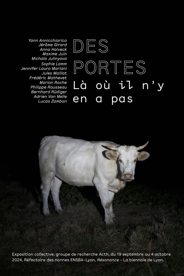 Des portes l&agrave; o&ugrave; il n'y en a pas - R&eacute;sonance Biennale de Lyon